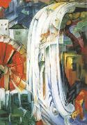 Franz Marc The Bewitched Mill (mk34) USA oil painting artist